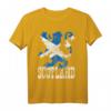 Schottland Flagge Vintage Wappen Löwe T-Shirt – Perfektes Geschenk oder Souvenir für Schotten und Schottland-Liebhaber