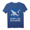 Schottland Flagge Vintage Wappen Löwe T-Shirt – Perfektes Geschenk oder Souvenir für Schotten und Schottland-Liebhaber