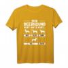 Deerhound T-Shirt - Lustiges Geschenk für Hundebesitzer und Deerhound Liebhaber mit Humor
