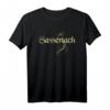 Sassenach Libelle Retro T-Shirt - Schottisches Geschenk mit Distressed Look und Distel-Design
