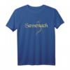 Sassenach Libelle Retro T-Shirt - Schottisches Geschenk mit Distressed Look und Distel-Design