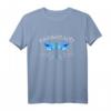 Sassenach Libelle Blue Art T-Shirt – Schottland & Gälisch Design, Perfekt für Fans, Liebhaber und Liebhaberinnen Schottlands