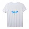 Sassenach Libelle Blue Art T-Shirt – Schottland & Gälisch Design, Perfekt für Fans, Liebhaber und Liebhaberinnen Schottlands