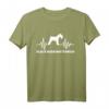 Russischer Schwarzer Terrier T-Shirt für Hundeliebhaber – Herzschlag-Design, klassisch geschnitten, perfekt für Hundebesitzer