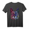 Splash Dutch Shepherd Hund T-Shirt – Buntes Geschenk für Hundeliebhaber und Herrchen/Frauchen der Holländischen Schäferhundes
