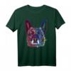 Splash Dutch Shepherd Hund T-Shirt – Buntes Geschenk für Hundeliebhaber und Herrchen/Frauchen der Holländischen Schäferhundes