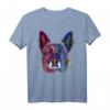 Splash Dutch Shepherd Hund T-Shirt – Buntes Geschenk für Hundeliebhaber und Herrchen/Frauchen der Holländischen Schäferhundes