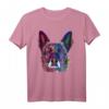 Splash Dutch Shepherd Hund T-Shirt – Buntes Geschenk für Hundeliebhaber und Herrchen/Frauchen der Holländischen Schäferhundes