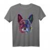 Splash Dutch Shepherd Hund T-Shirt – Buntes Geschenk für Hundeliebhaber und Herrchen/Frauchen der Holländischen Schäferhundes
