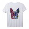 Splash Dutch Shepherd Hund T-Shirt – Buntes Geschenk für Hundeliebhaber und Herrchen/Frauchen der Holländischen Schäferhundes