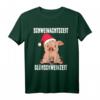 Lustiges Glühschwein T-Shirt mit Schwein - Witziges Weihnachtsgeschenk für Glühwein- und Schweinefans, ideal für Nikolaus & Weihnachten