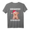 Lustiges Glühschwein T-Shirt mit Schwein - Witziges Weihnachtsgeschenk für Glühwein- und Schweinefans, ideal für Nikolaus & Weihnachten