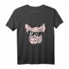 Schweinetier mit Sonnenbrille T-Shirt - Lustiges Tiermotiv Geschenk für Geburtstag, Weihnachten & besondere Anlässe