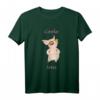 Coole Sau Schwein mit Regenbogen Sonnenbrille T-Shirt - Lustiges Trend-Shirt für Partys, Festivals & Freunde