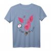 Lustiges HapFrog T-Shirt mit Schweinchen und Herz – Perfektes Geschenk für Tierliebhaber und Humor-Fans