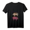 Damen Vintage Schwein T-Shirt mit V-Ausschnitt – Perfektes Geschenk für Tierliebhaber, Landwirte & Schweinefans zu Weihnachten, Muttertag & Geburtstag