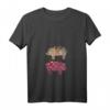 Damen Vintage Schwein T-Shirt mit V-Ausschnitt – Perfektes Geschenk für Tierliebhaber, Landwirte & Schweinefans zu Weihnachten, Muttertag & Geburtstag