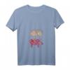 Damen Vintage Schwein T-Shirt mit V-Ausschnitt – Perfektes Geschenk für Tierliebhaber, Landwirte & Schweinefans zu Weihnachten, Muttertag & Geburtstag