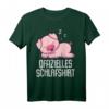Offizielles Schwein Schlafshirt Pyjama – Lustiges Geschenk für Langschläfer, Morgenmuffel & Tierliebhaber, Damen & Herren