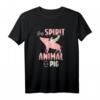 Schweine Geschenk für Schweineliebhaber - Ferkel Eber Schwein T-Shirt, klassisch geschnitten, ideal für Tierfreunde und Schweinefans