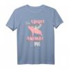 Schweine Geschenk für Schweineliebhaber - Ferkel Eber Schwein T-Shirt, klassisch geschnitten, ideal für Tierfreunde und Schweinefans