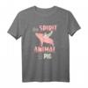Schweine Geschenk für Schweineliebhaber - Ferkel Eber Schwein T-Shirt, klassisch geschnitten, ideal für Tierfreunde und Schweinefans