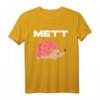 Mettigel - Mein Lieblingstier ist der Mettigel Gehacktes T-Shirt mit coolem Spruch, perfekt für Fleischliebhaber und Metzger
