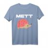 Mettigel - Mein Lieblingstier ist der Mettigel Gehacktes T-Shirt mit coolem Spruch, perfekt für Fleischliebhaber und Metzger