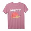 Mettigel - Mein Lieblingstier ist der Mettigel Gehacktes T-Shirt mit coolem Spruch, perfekt für Fleischliebhaber und Metzger