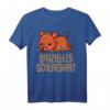 Offizielles Wildschwein Schlafshirt Pyjama – Lustiges Geschenk für Langschläfer, Morgenmuffel und Wildschwein-Fans
