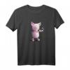 Lustiges Schwein T-Shirt mit Tiermotiv im Comic Style – Perfektes Geschenk für Kinder, Jung & Alt zu Weihnachten & Geburtstag