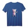 Lustiges Schwein T-Shirt mit Tiermotiv im Comic Style – Perfektes Geschenk für Kinder, Jung & Alt zu Weihnachten & Geburtstag