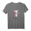 Lustiges Schwein T-Shirt mit Tiermotiv im Comic Style – Perfektes Geschenk für Kinder, Jung & Alt zu Weihnachten & Geburtstag