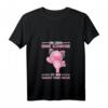 Damen Schwein Bauer Bauernhof Landwirt T-Shirt mit V-Ausschnitt - Perfektes Geschenk für Schweinebesitzer & Tierliebhaber
