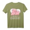 HapFrog T-Shirt mit Schweine Design – Lustiges Bauernhof-Shirt für Landwirt, Schweine Liebhaber & Schlafmütze zum Geburtstag, Weihnachten & Muttertag