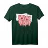 Offizielles Schweine Familie Landwirt Schlafshirt – Lustiges Schlafshirt für Landwirte, Schweineliebhaber und die ganze Familie, perfekt für Bettliebhaber und Geschenke