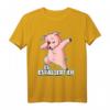 Es Eskaliert Eh Schwein T-Shirt mit Dabbing Schwein Spruch – Lustiges Tiermotiv für Humorliebhaber, klassisch geschnitten