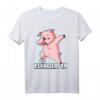 Es Eskaliert Eh Schwein T-Shirt mit Dabbing Schwein Spruch – Lustiges Tiermotiv für Humorliebhaber, klassisch geschnitten