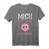 Mich Gibt Es Nur Mit Schwein T-Shirt - Lustiges Tiermotiv, Klassisch geschnitten, hochwertiges Tierliebhaber-Shirt