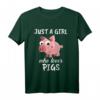 Damen & Kinder Lustiges Schwein T-Shirt - Perfektes Geschenk für Schweineliebhaber zu Geburtstag & Weihnachten