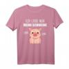 Schwein Schweine Schweinchen Geschenk T-Shirt - Lustiges Bauernhof Motiv für Landwirte und Schweinefans