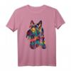 Scottish Terrier Hund T-Shirt - Klassisch geschnitten, doppelt genähter Saum für Hundeliebhaber