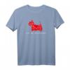 Friedens-Liebe Scottish Terrier T-Shirt - Lustiges Hundemotiv für Scottish Terrier Fans & Liebhaber, Perfektes Geschenk für Hundebesitzer & Tierliebhaber
