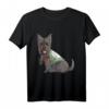 Scottish Terrier I Love Mom Tattoo Dog Funny Mother's Day T-Shirt – Perfektes Geschenk für Hundemütter, Tierliebhaber und Hunde-Fans