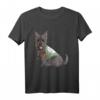 Scottish Terrier I Love Mom Tattoo Dog Funny Mother's Day T-Shirt – Perfektes Geschenk für Hundemütter, Tierliebhaber und Hunde-Fans