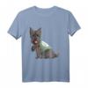 Scottish Terrier I Love Mom Tattoo Dog Funny Mother's Day T-Shirt – Perfektes Geschenk für Hundemütter, Tierliebhaber und Hunde-Fans