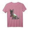 Scottish Terrier I Love Mom Tattoo Dog Funny Mother's Day T-Shirt – Perfektes Geschenk für Hundemütter, Tierliebhaber und Hunde-Fans