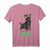Herren Scottish Terrier Dad Cartoon Art T-Shirt – Perfektes Geschenk für Hundeliebhaber und Väter