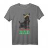 Herren Scottish Terrier Dad Cartoon Art T-Shirt – Perfektes Geschenk für Hundeliebhaber und Väter