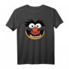 HapFrog The Muppets Animal Big Face Costume T-Shirt – Offiziell lizenziertes Muppets Geschenk für Geburtstagsfans